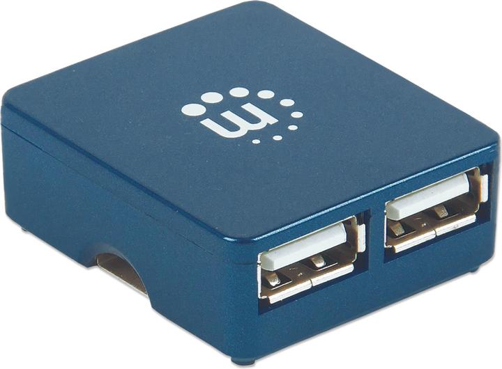 Produktbild Manhattan 4 Port USB 2.0-Hub (USB-A, 4 Ports)