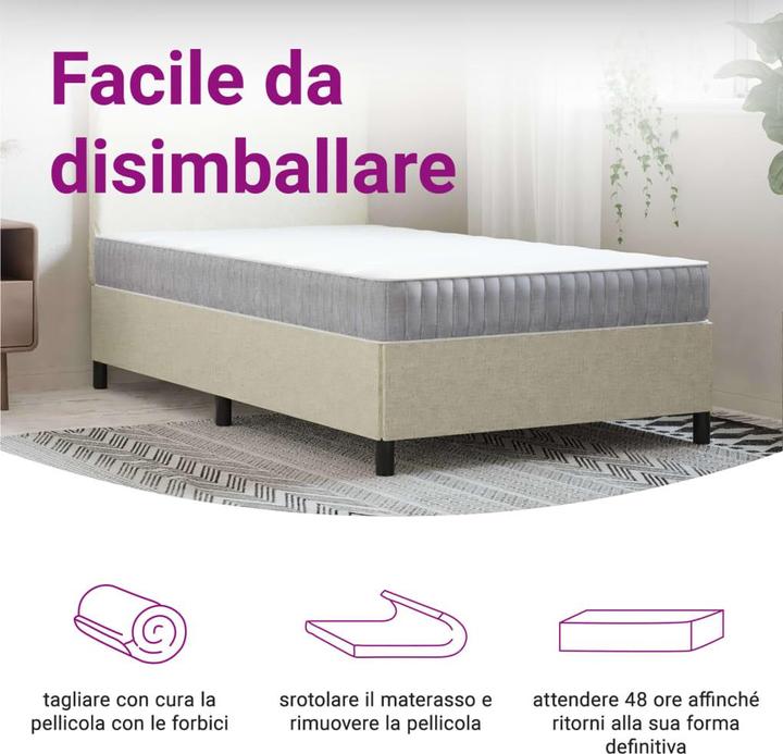 Produktbild VidaXL Jeronima (100 x 220 cm, Federkern)