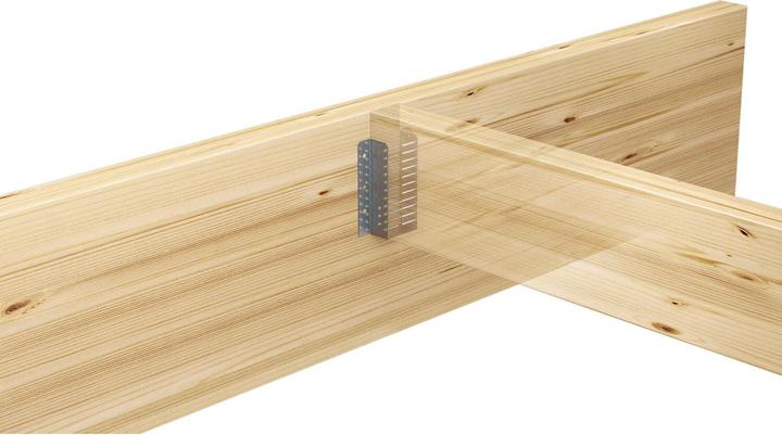 Produktbild GH Balkenschuh Kombi 05/2,5 aussenliegend 180x200 - Stahl feuerverzinkt (Balkenschuh, 1 Stk.)