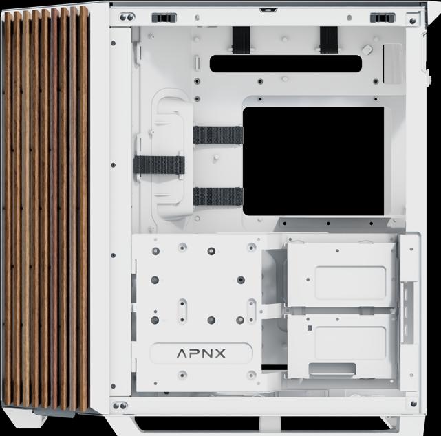 Actual product image APNX V1-W-WT-v1 (ATX, Mini-ITX)
