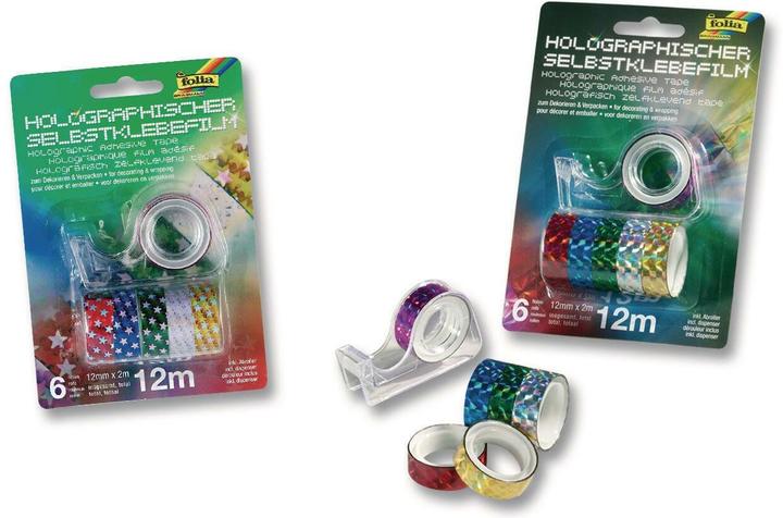 Produktbild Folia Holographischer Selbstklebefilm (12 mm)