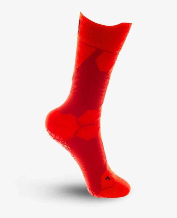 Image du produit NovoSoxx Fussballsocken Gr. 42-47 Grip Socken Fussball Strümpfe GripSoxx Rot (42 - 47)