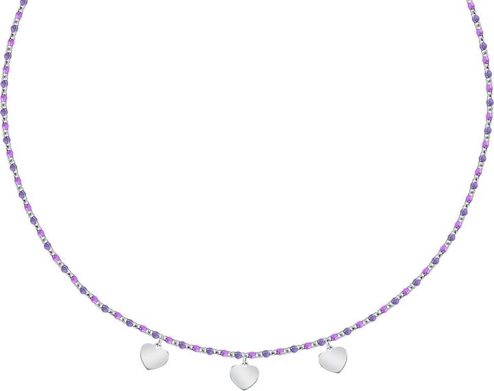 Produktbild La Petite Story Love Hearts Halskette (Edelstahl, Emaille)