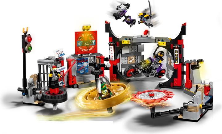 Produktbild LEGO Hauptquartier der Motorradfahrer (70640, LEGO Ninjago)