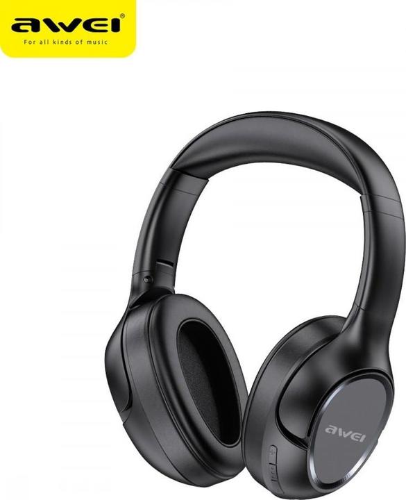 Actual product image adidas słuchawki nauszne Bluetooth A770BL czarny/black (100 h, Cable)