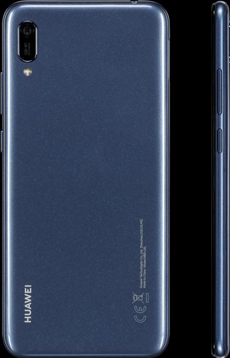 Actual product image Huawei Y6 2019 (32 GB, sapphire blue, 6.09", Dual SIM, 13 Mpx, 4G)