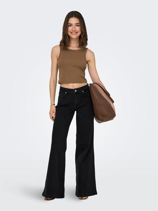Immagine prodotto Only ONLCALIFORNIA Mittlere Taille Weiter Beinschnitt Jeans Jeans mit weitem Bein (W27/L34)