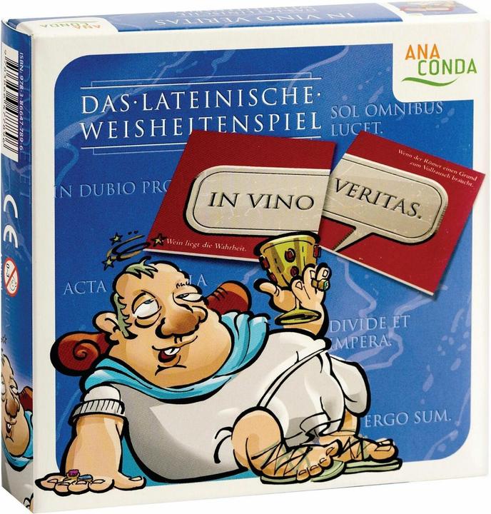Image du produit In vino veritas Le jeu de la sagesse latine (Allemand)