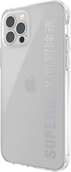 Image du produit Superdry Snap iPhone 12/12 Pro Clear Cas e argent (Realme 12 Pro+, Apple iPhone 12)