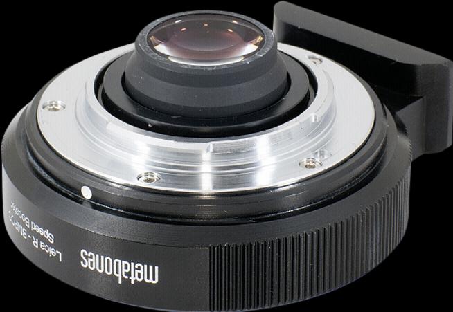 Produktbild Metabones Speed Booster Leica R an Blackmagic BMPCC MFT