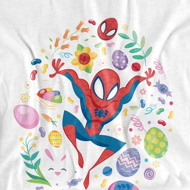 Actual product image Spiderman Unisex Adult Circle T-Shirt (L)