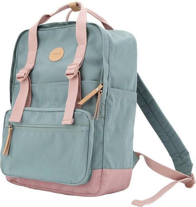 Image du produit Himawari 15" laptop backpack 1085B (bleu-rose) (16 l)