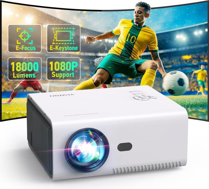 Produktbild Yuzino 4K Mini Beamer (Full HD, 18000 lm)