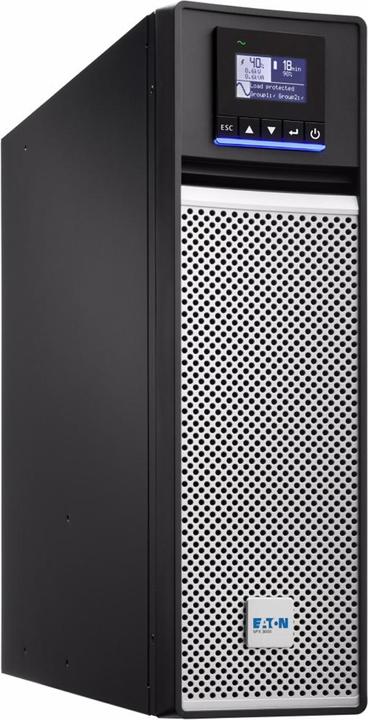 Actual product image Eaton 5PX 3000I 3000VA/3000W Tower/Rack 2U optional SNMP or MS Ralais card 5 min Runtime (3000 VA, 3000 W, Line-interactive UPS)