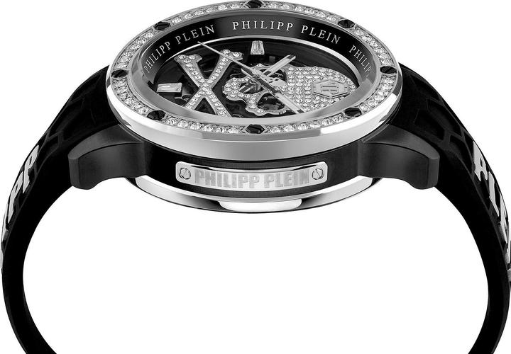 Actual product image Philipp Plein PWUAA0123 Hyper Sport Automatic Mens Watch 46mm 5ATM (Analogue wristwatch, 46 mm)
