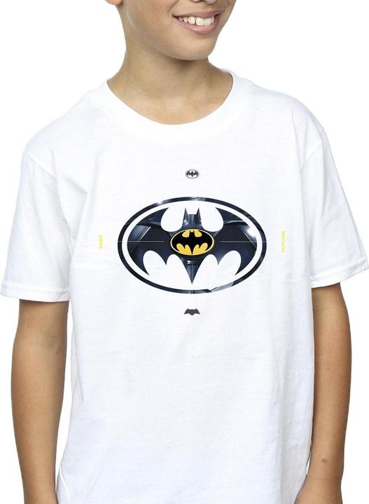 Immagine prodotto The Flash Batman Metal Logo Maglietta Ragazzi (116)
