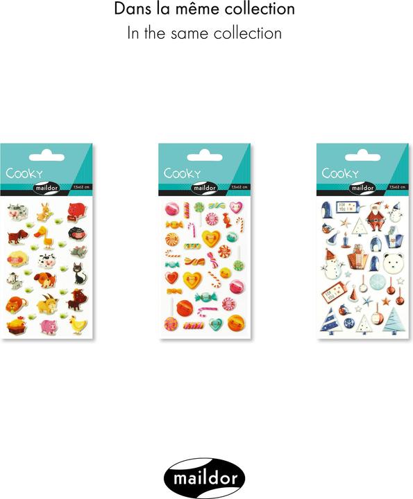Actual product image Maildor Sticker, Cooky