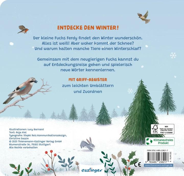 Image du produit Mon premier livre de saisons : Ferdy, le petit renard (Allemand)