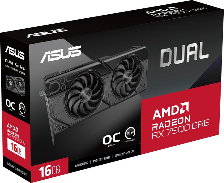 Produktbild ASUS Dual RX 7900 GRE OC Edition (16 GB)