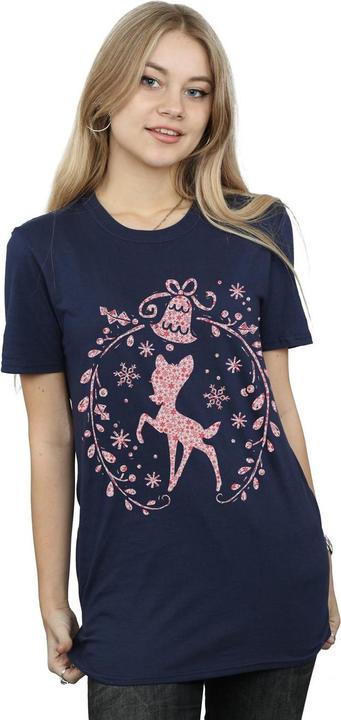 Image du produit Disney - T-shirt BAMBI CHRISTMAS WREATH - Femme (XXL)