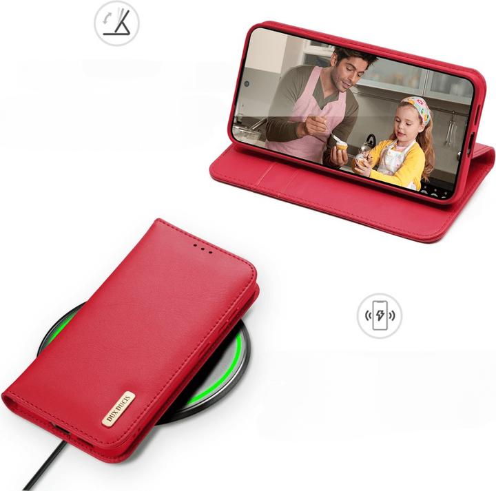 Actual product image Dux Ducis Hivo Series Leder Bookcover Hülle (Samsung Galaxy S25+)