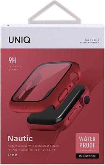 Actual product image Uniq etui Nautic Apple Watch Series 4/5/6/SE 40mm czerwony/red