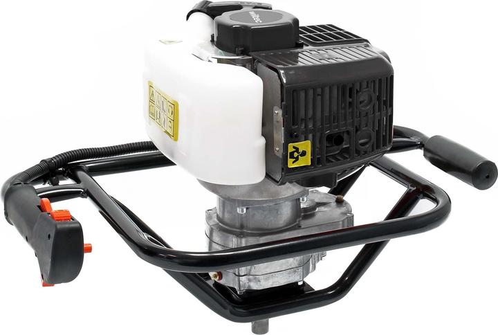 Produktbild Wiltec Erdlochbohrer 1,4kW 1,9PS 52ccm Benzin Erdbohrer Pfahlbohrer 2 Takt Motor