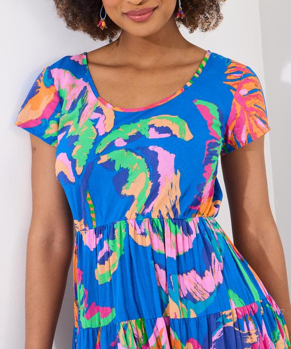 Produktbild Joe Browns Tropical Print Crinkle Cotton Dress (10)