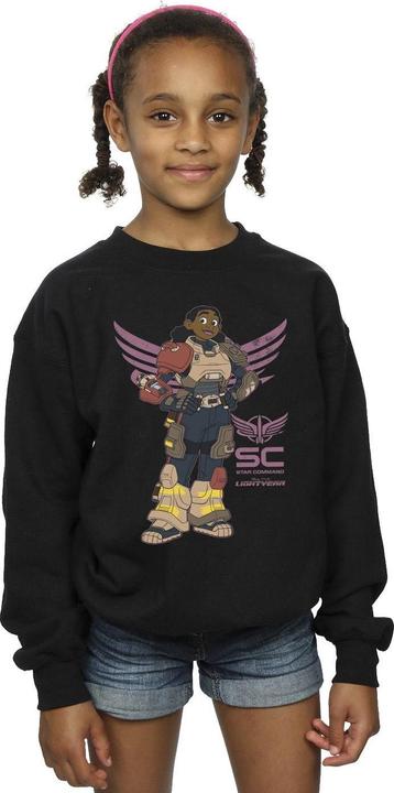 Actual product image Disney Girls Lightyear Izzy Star Command Sweatshirt (152, 158)