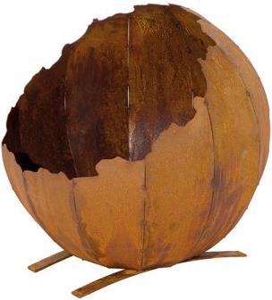 Image du produit Siena Garden Boule de feu Décoration avec bois de chauffage