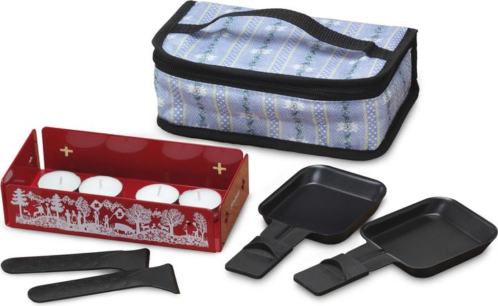 Image du produit Trisa Raclette Tealight Explore the Alps Rouge