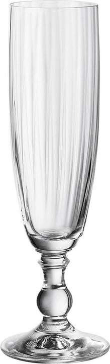 Bohemia Cristal Sektkelch Georgia 230ml (23 cl, 6 Gläser, Sektgläser)