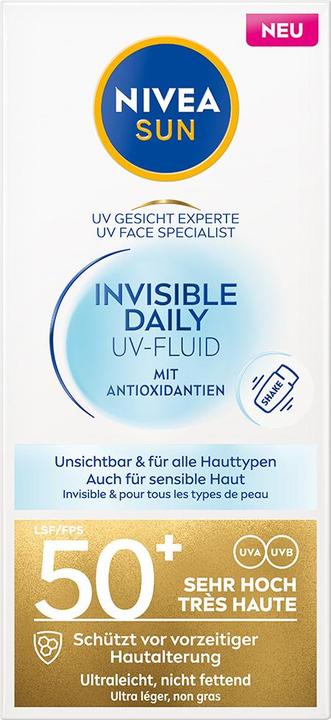 Actual product image NIVEA Protect & Dry Touch (Sun spray, SPF 50+, 240 ml)