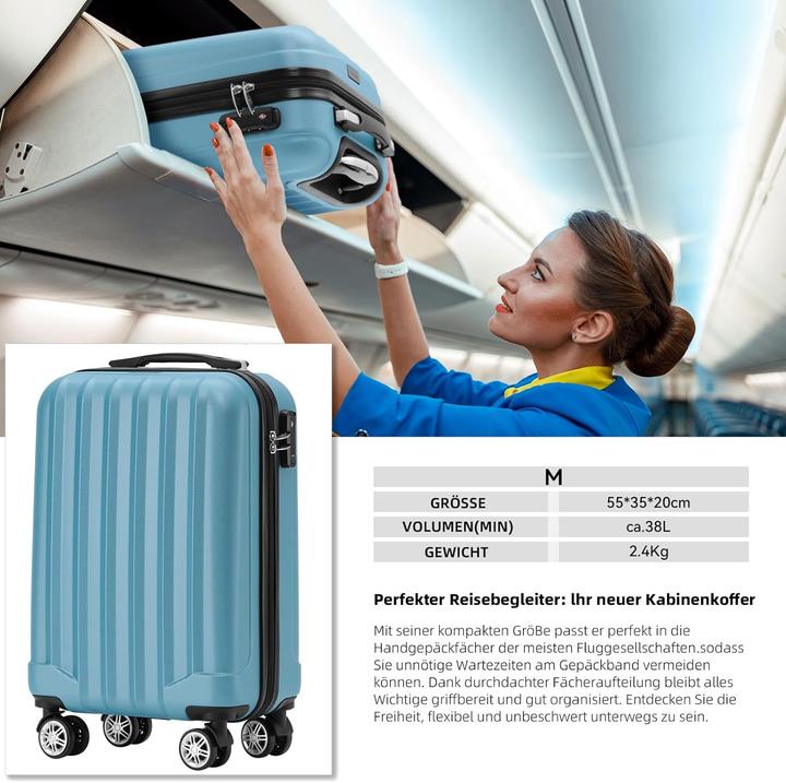 Produktbild Beibye Handgepäck-Reisekoffer (38 l, Handgepäck (bis 50l))