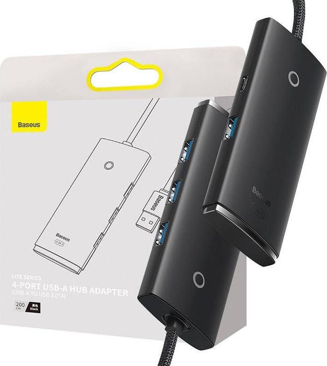 Produktbild Baseus Lite Series (USB-A, 4 Ports)