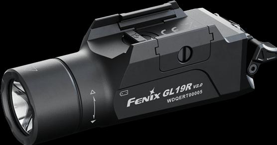 Immagine prodotto Fenix GL19R V2.0, luce tattica a LED per pistola, 1200 lumen (9.40 cm, 1200 lm)