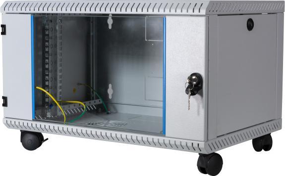 EFB Elektronik 691712VGR.50 Rack 12U IP Security Camera Grigio (12 HE, Rack da 19 pollici)