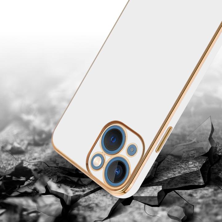 Actual product image Cadorabo Case for Apple iPhone 13 MINI in TPU with camera protection LM130 Style (Apple iPhone 13 mini)