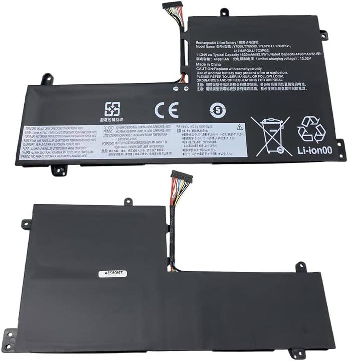 Actual product image Lenovo BATTERY 2cell 38Wh 7.68V (2 Cells)