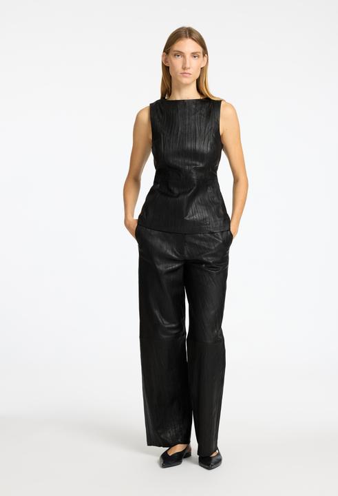 Immagine prodotto Selected Femme Pantaloni in pelle a vita media (38)