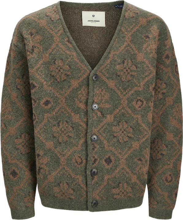 Produktbild Jack & Jones All Over Print Strickjacke Strickjacke (XL)