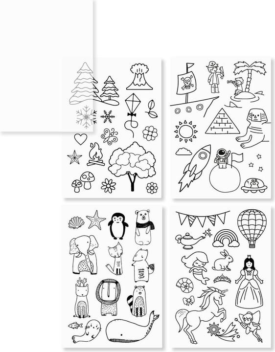 Produktbild I Am Creative Pauspapier Block A4 (40 g/m², 50 x)