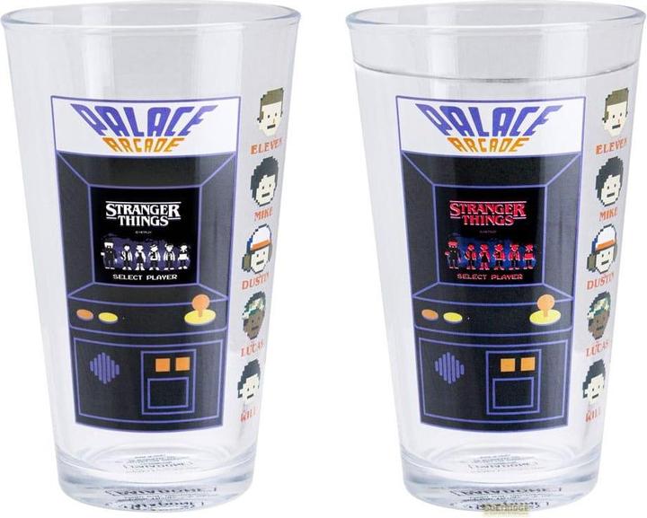 Actual product image Paladone Products STRANGER THINGS - Arcade - Colour Change Glass