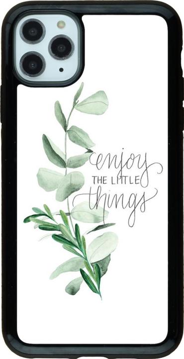 Actual product image PhoneLook Cover Hybrid Armor black Enjoy the little things (Apple iPhone 11 Pro Max)