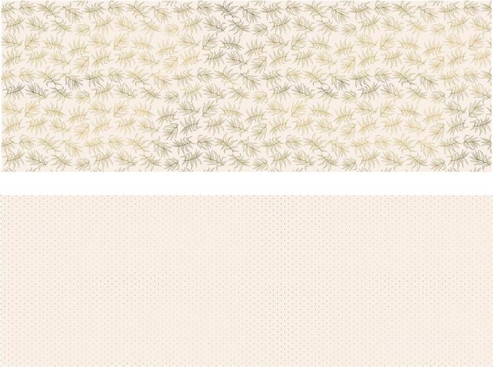 Actual product image Partydeco Wrapping paper 70 x 200 cm, 2 pieces, gold/light pink (Wrapping paper, 2 x)