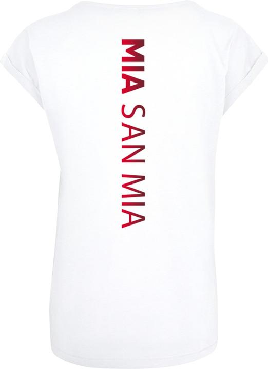 Actual product image FC Bayern München Ladies Mia San Mia V GR Extended Shoulder Tee - 115543 (XL)