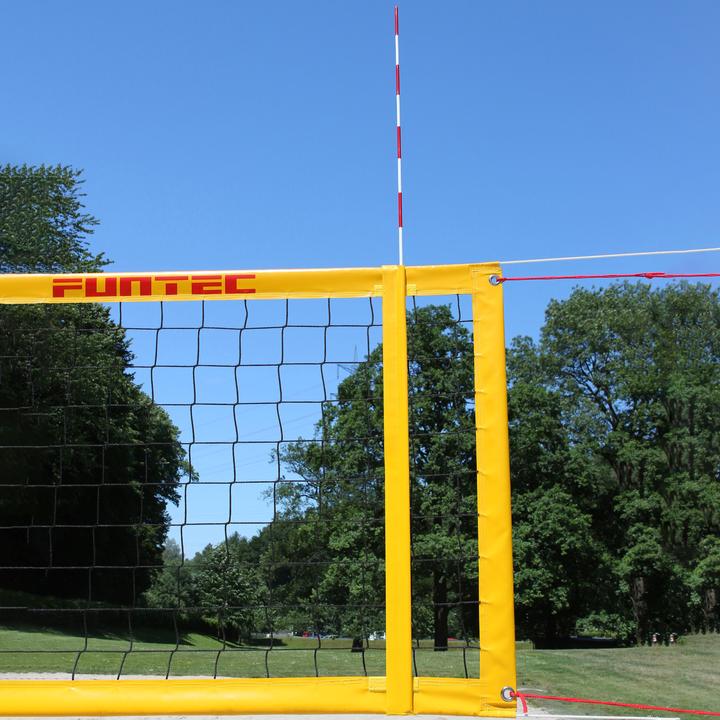Produktbild Funtec Beachvolleyball-Netzantennen Plus, 2-Teilig, Klettverschluss-Antennentaschen, Optimal Für Den Freize