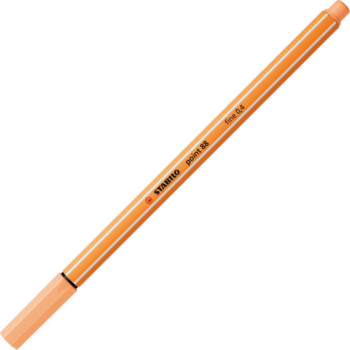 Produktbild STABILO point 88 Fineliner (Hellorange, 1 x)