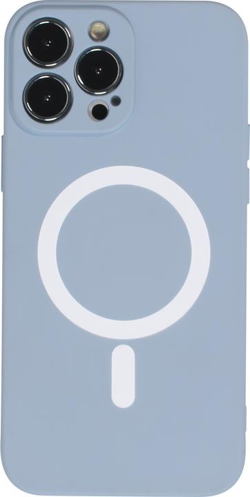 Produktbild PhoneLook Hülle Soft-Shell silikon cover mit MagSafe und Kameraschutz grau (Apple iPhone 13 Pro)
