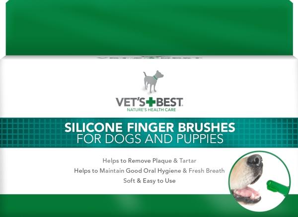 Actual product image Vet's Best Vinger Tandenborstels (Dog)